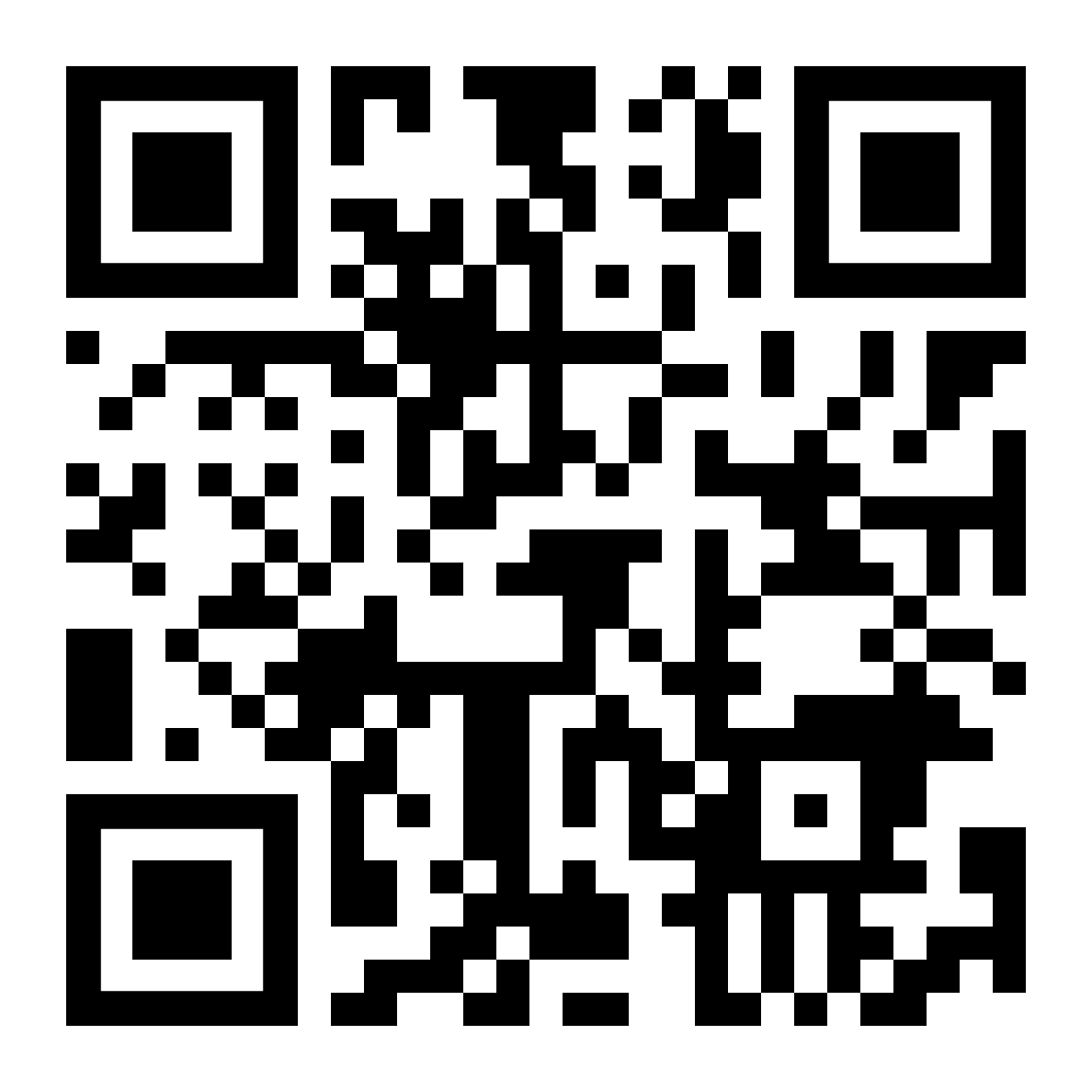 QR code per iscriversi alla newsletter